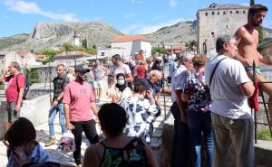 Ljeto je stalo u Mostaru: Pogledajte kako je danas bilo